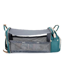 Load image into Gallery viewer, Versatile Mommy Phoenix™- Mommy Diaper Bag with baby bed feature.
